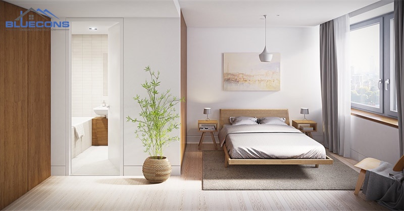 Phòng ngủ thiết kế tối giản