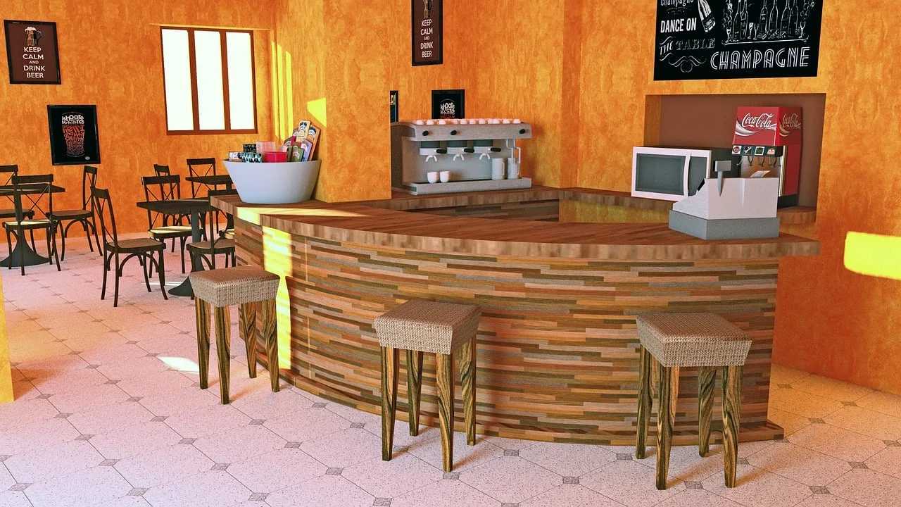 Quầy Bar Mini Đẹp