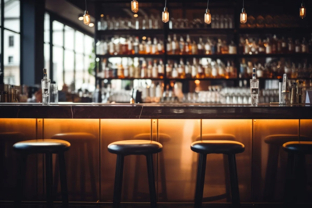 Quầy Bar Tân Cổ Điển Sang Trọng