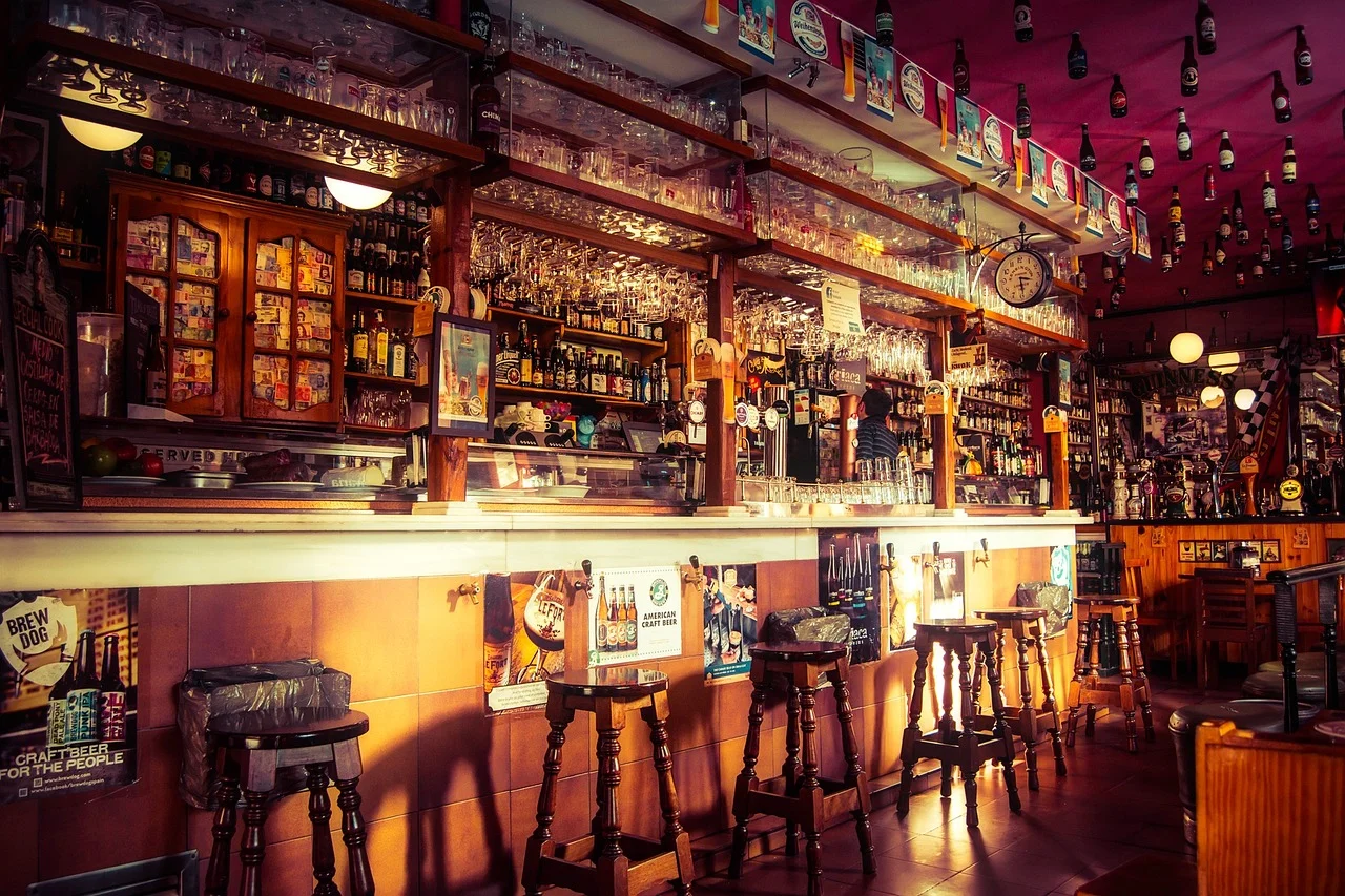 Quầy Bar Tân Cổ Điển Sang Trọng