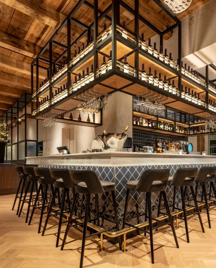Quầy bar 2 tầng