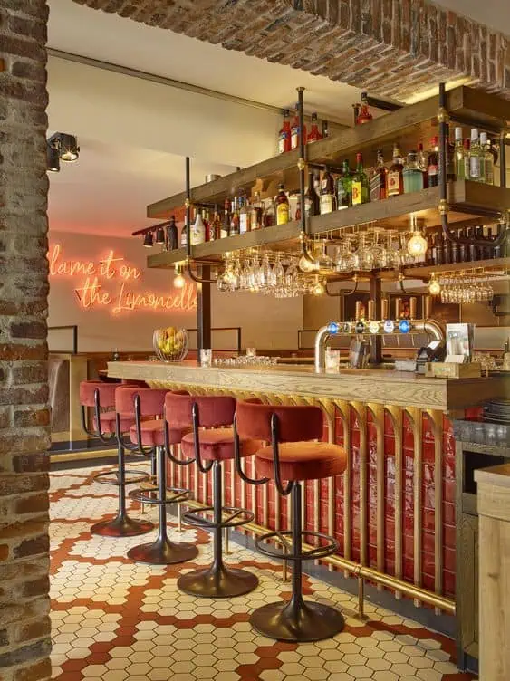 Quay-bar-2-tang-5 Quầy bar 2 tầng