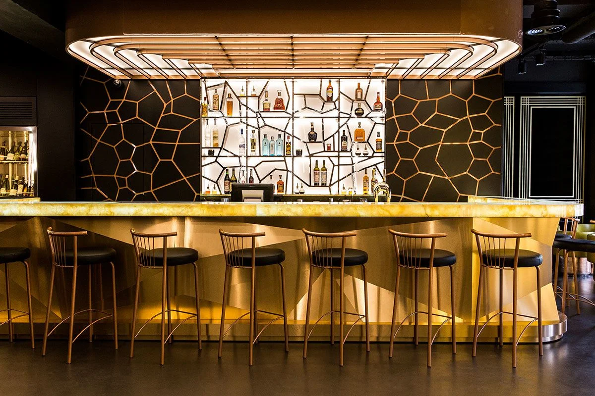 Quầy bar bia nhà hàng