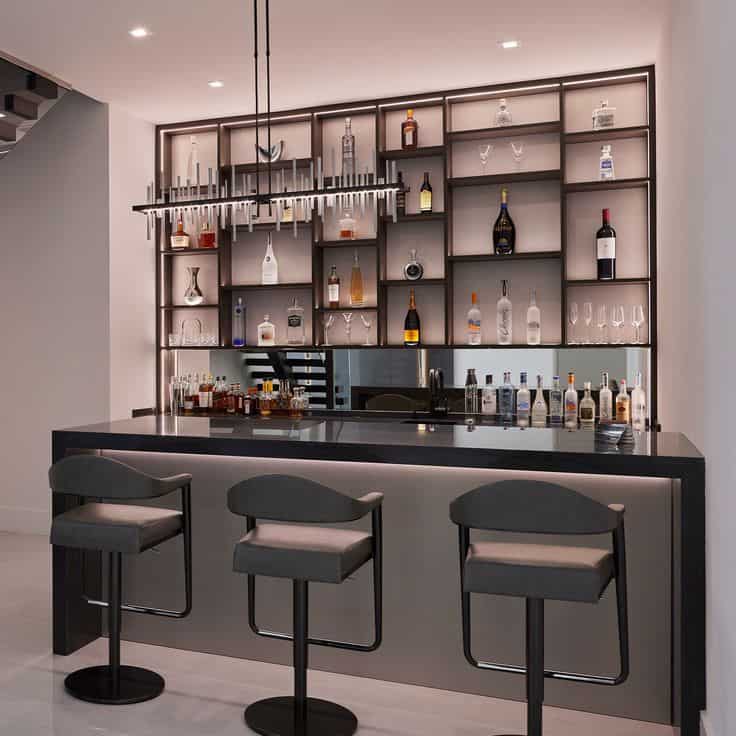 Quầy bar gia đình - Quầy pha chế gia đình tiện lợi nhất 8 Quầy bar gia đình