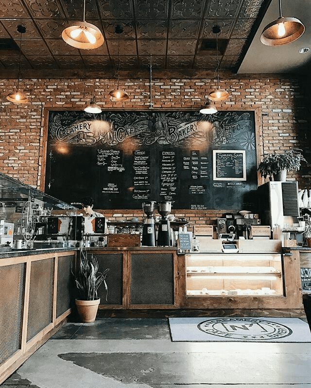 Quay-cafe-chu-L Quầy cafe chữ L