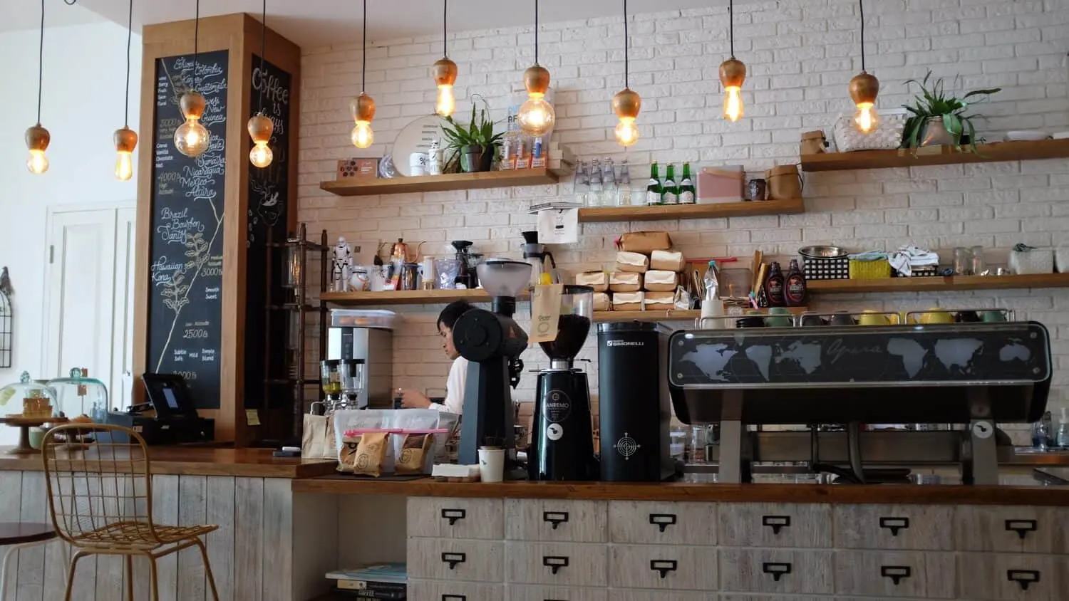 Quầy cafe