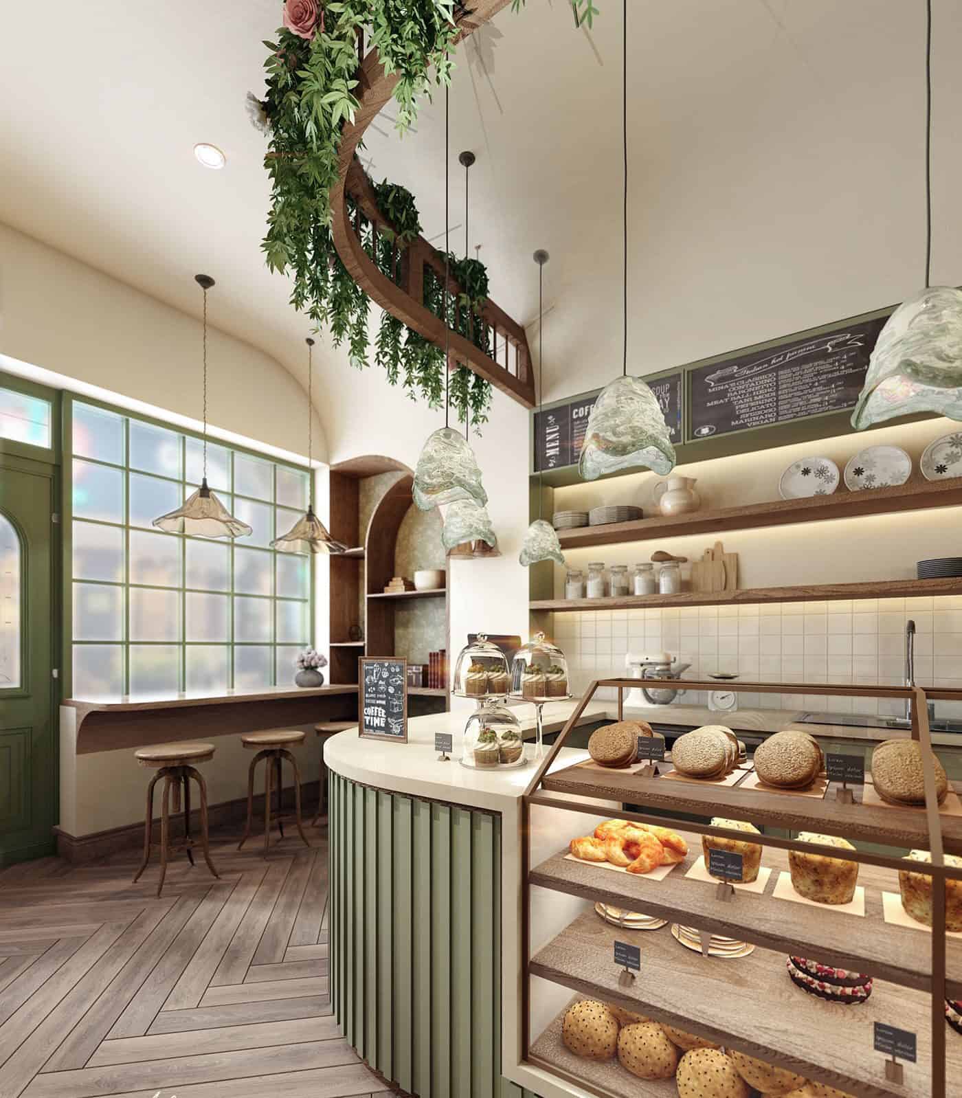 Quầy Cafe Vân Đá 4 Quầy cafe vân đá