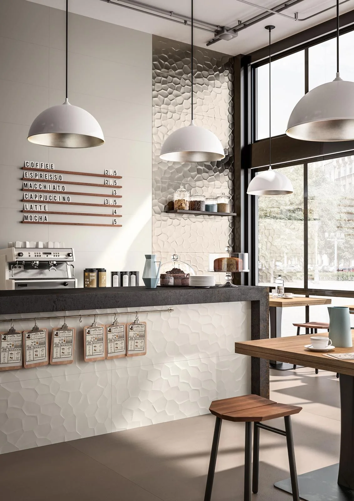 Bố trí Quầy cafe đẹp