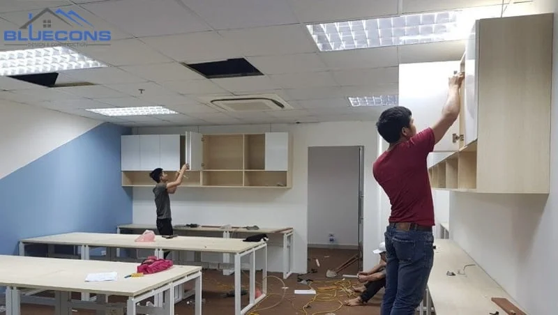 Thi công nội thất văn phòng với thiết kế độc đáo