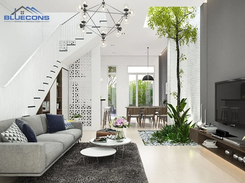Bluecons chuyên thiết kế và thi công nội thất nhà phố trọn gói A-Z