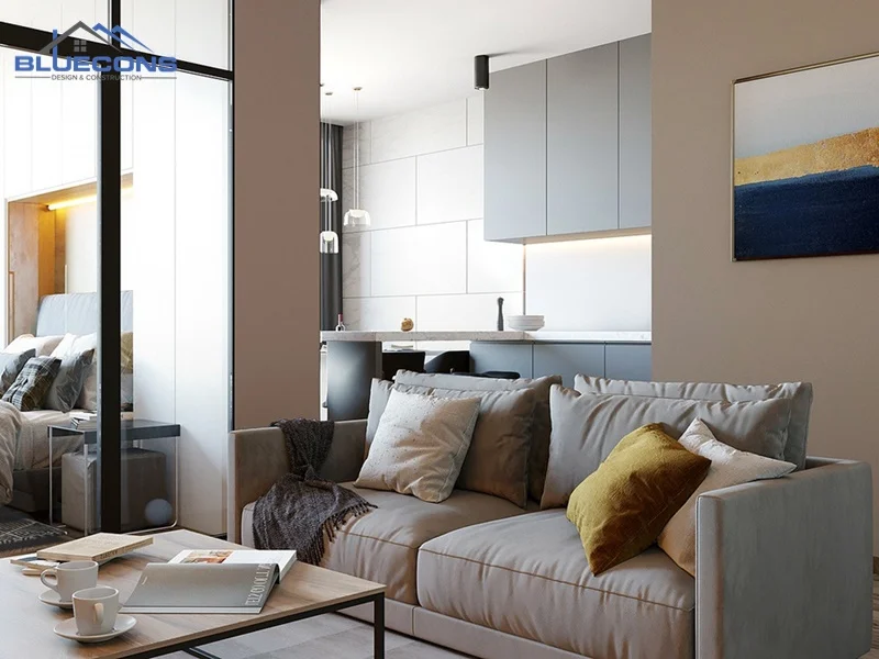 Căn hộ 40m2 nội thất sang trọng