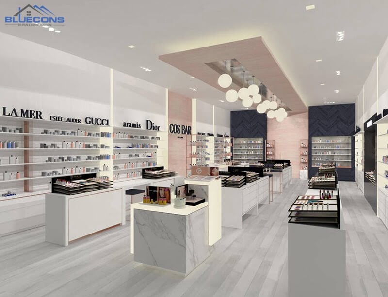 Thiết kế shop mỹ phẩm đẹp mắt 27 Thiết kế shop mỹ phẩm đẹp mắt
