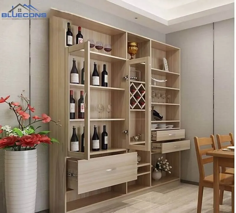gia-tu-go-phong-khach-2023 Tủ gỗ trang trí phòng khách đẹp