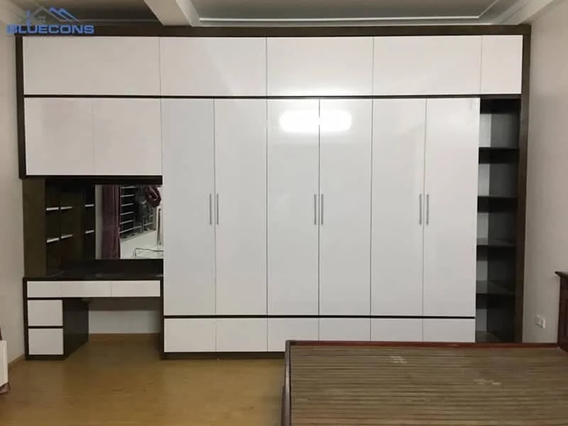 Căn hộ hiện đại với nội thất được lựa chọn đồng bộ theo không gian