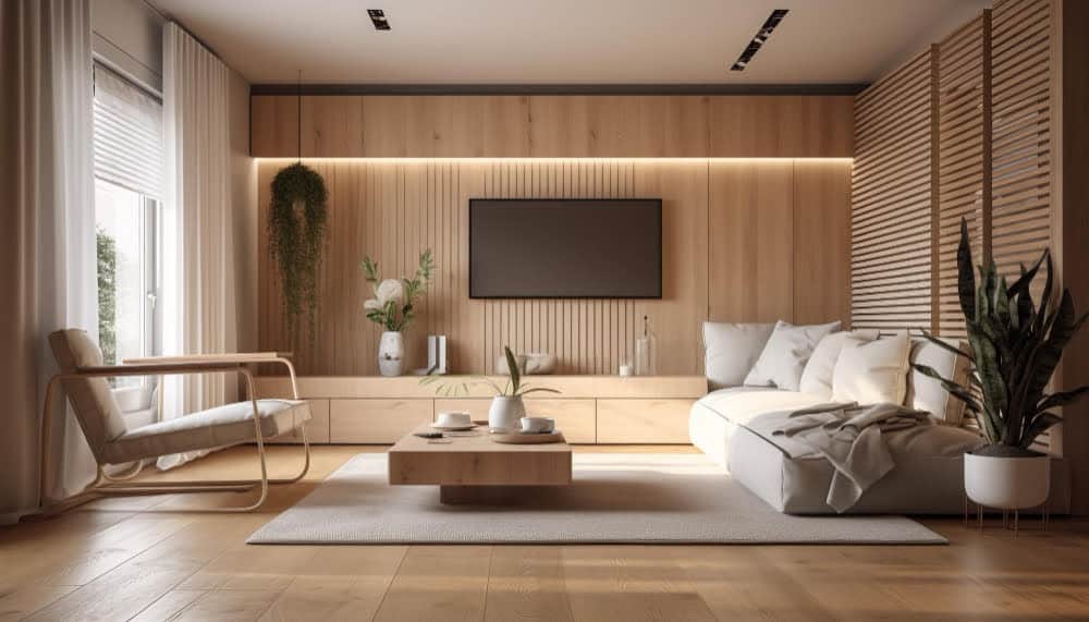 luxury-modern-apartment-with-comfortable-pillow-decor-generated-by-ai-1 Thi Công Nội Thất Biệt Thự