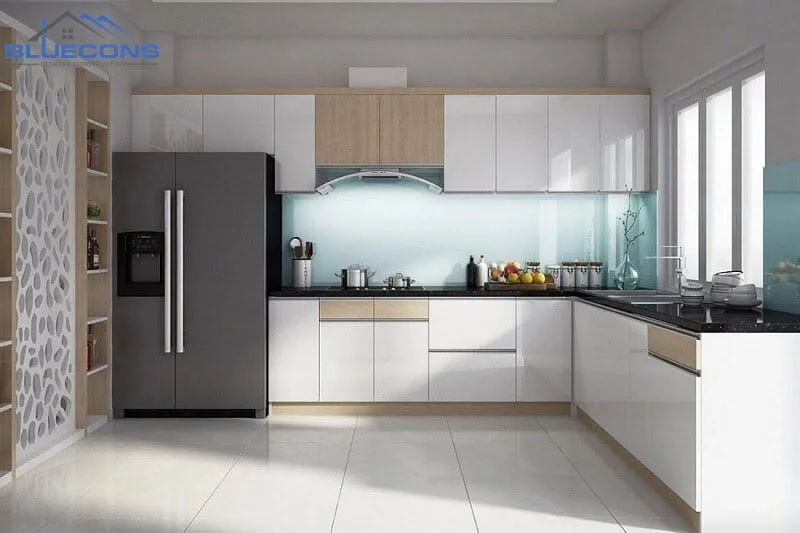 Mẫu nhà bếp đẹp đơn giản