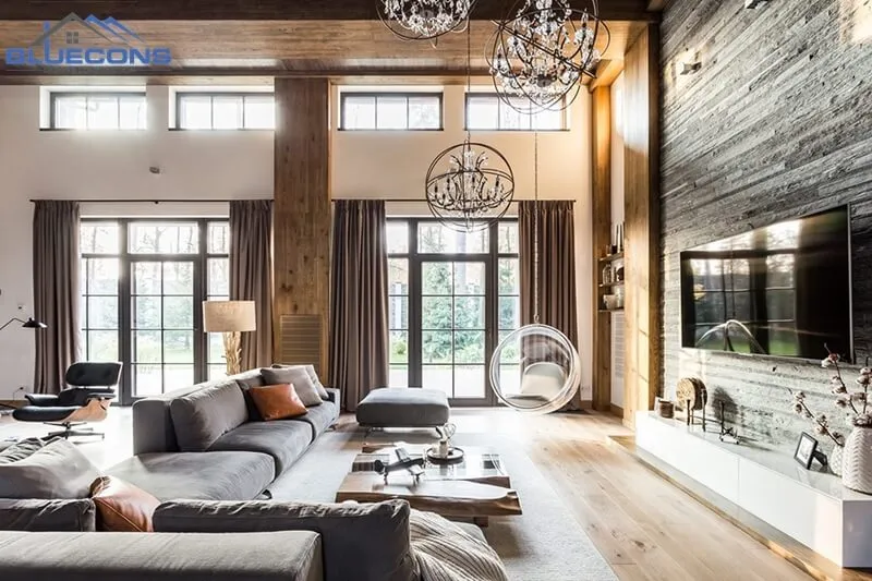phong-cach-noi-that-rustic Bảng báo giá thiết kế nội thất cập nhật mới nhất 2023