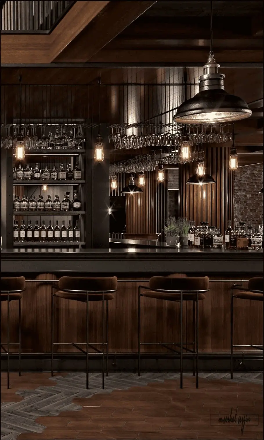 quầy cafe tân cổ điển