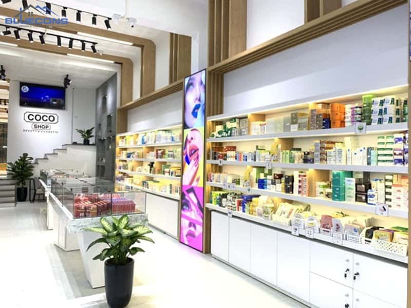 Thiết kế shop mỹ phẩm đẹp mắt 20 Thiết kế shop mỹ phẩm đẹp mắt