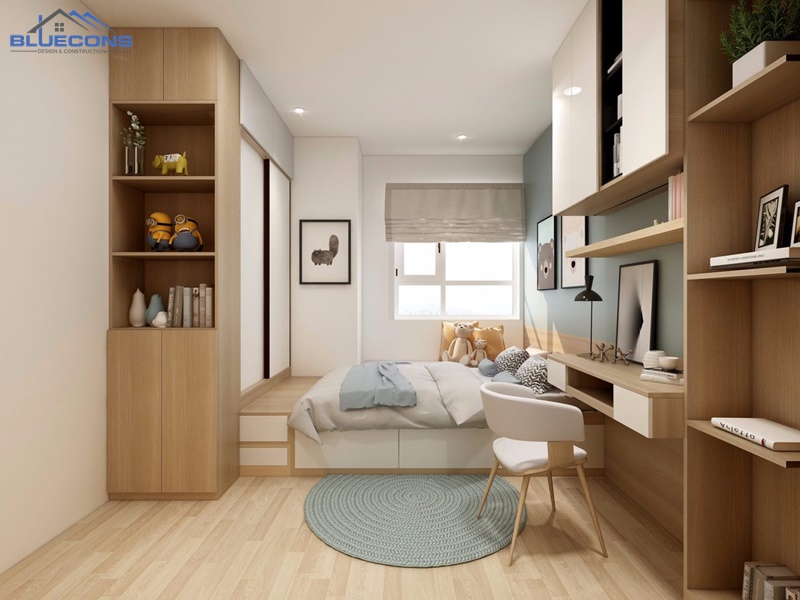 Thiết kế căn hộ 1 phòng ngủ thoải mái, tiện nghi nhất 2023