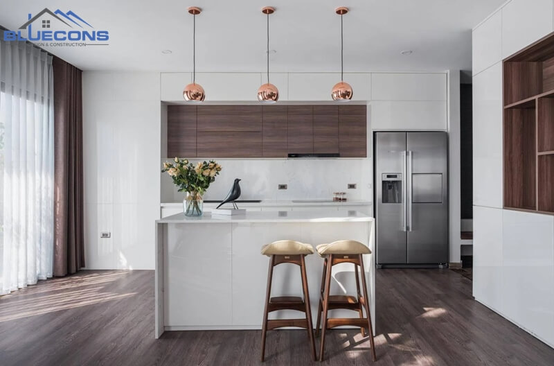 Thiết kế nhà bếp theo phong cách tối giản cho căn bếp nhỏ