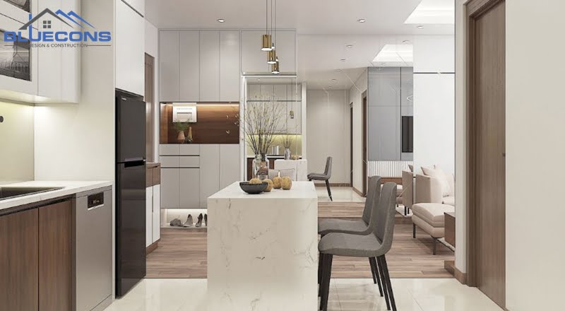Bảng báo giá thiết kế nội thất cập nhật mới nhất 2023 5 Thiết kế phong cách hiện đại