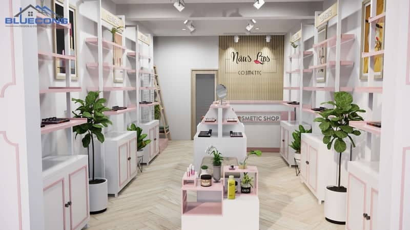Thiết kế shop mỹ phẩm đẹp mắt 25 Thiết kế shop mỹ phẩm đẹp mắt