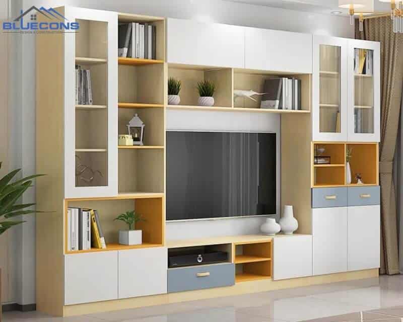 Top 1001+ các mẫu tủ gỗ trang trí phòng khách đẹp nhất 2023 8 Top 1001+ các mẫu tủ gỗ trang trí phòng khách đẹp nhất 2023