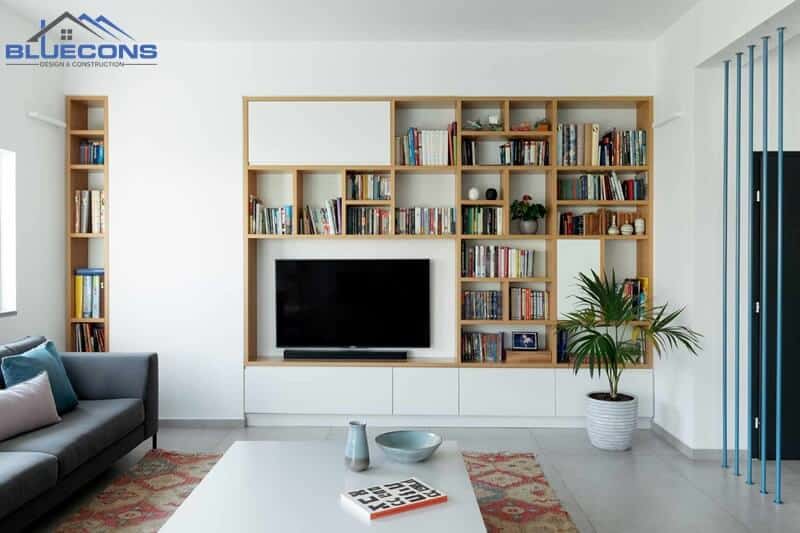 Top 1001+ các mẫu tủ gỗ trang trí phòng khách đẹp nhất 2023 19 Top 1001+ các mẫu tủ gỗ trang trí phòng khách đẹp nhất 2023
