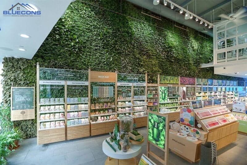 Thiết kế shop mỹ phẩm đẹp mắt 26 Ý tưởng thiết kế shop mỹ phẩm