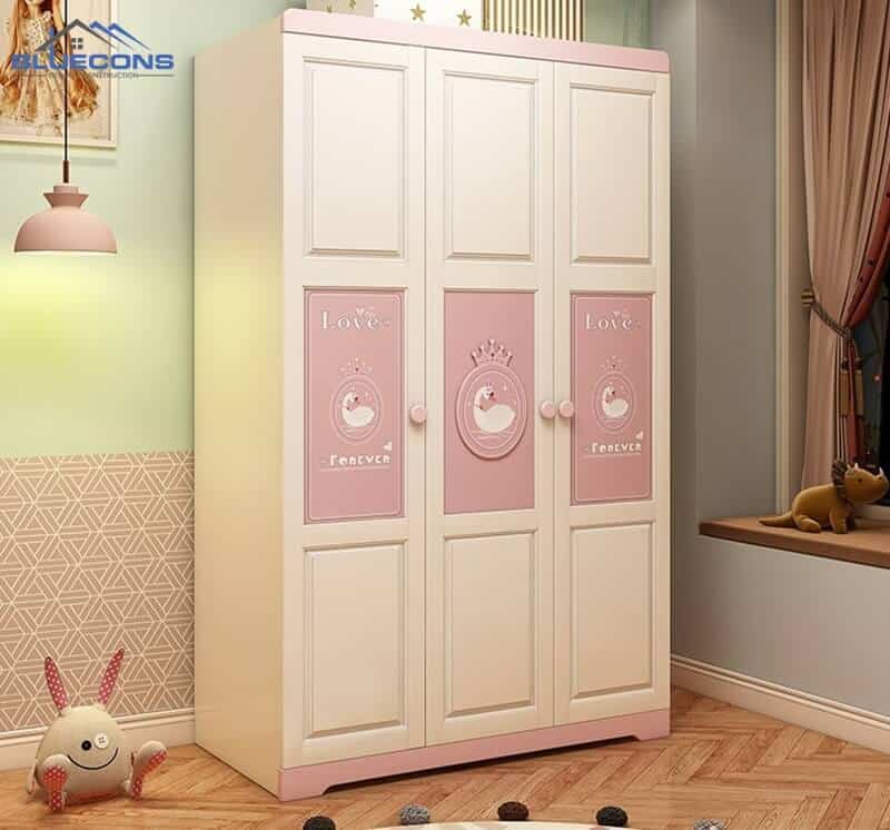 Kiểu dáng tủ quần áo 3 cánh đẹp mắt