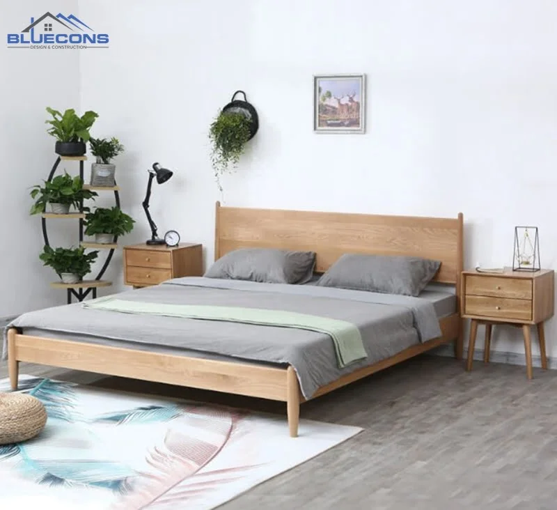 Mau-giuong-go-cong-nghiep-co-chan-truyen-thong Giường gỗ công nghiệp có chân