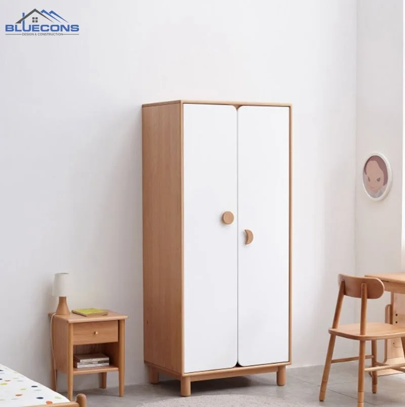 Mau-tu-quan-ao-2-canh-go-cong-nghiep-phu-melamine Tủ quần áo trẻ em gỗ công nghiệp