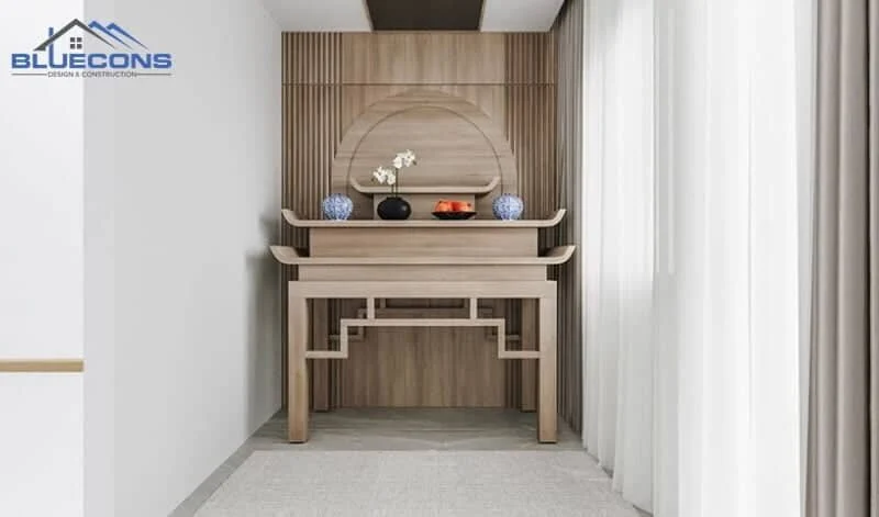 Mẫu tủ thờ phù hợp không gian nhỏ hẹp