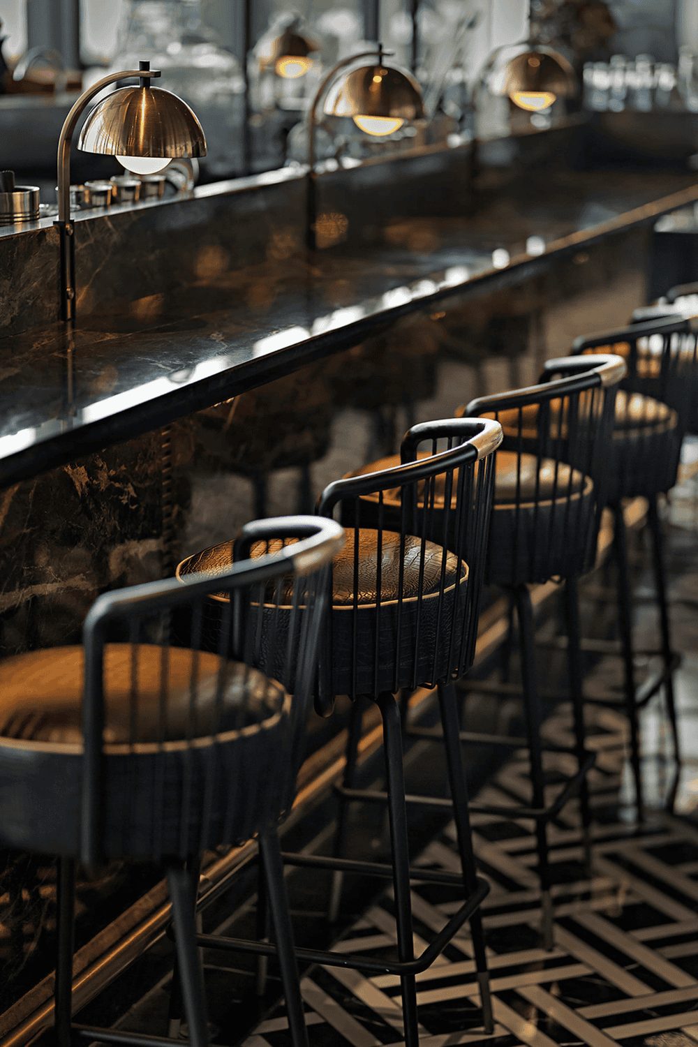 Quay-Bar-Chu-I-4 Quầy Bar Chữ I