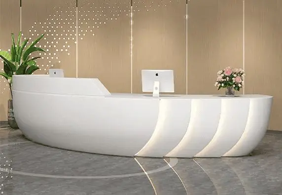 Quầy Lễ Tân Bằng Nhựa