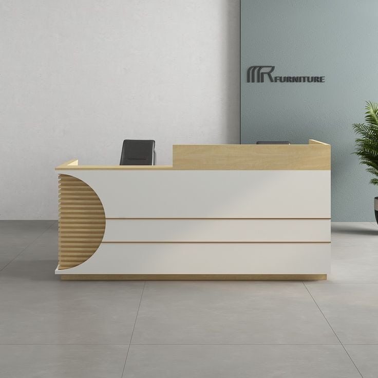 Quầy Lễ Tân Chữ I 7 Quầy Lễ Tân Chữ I