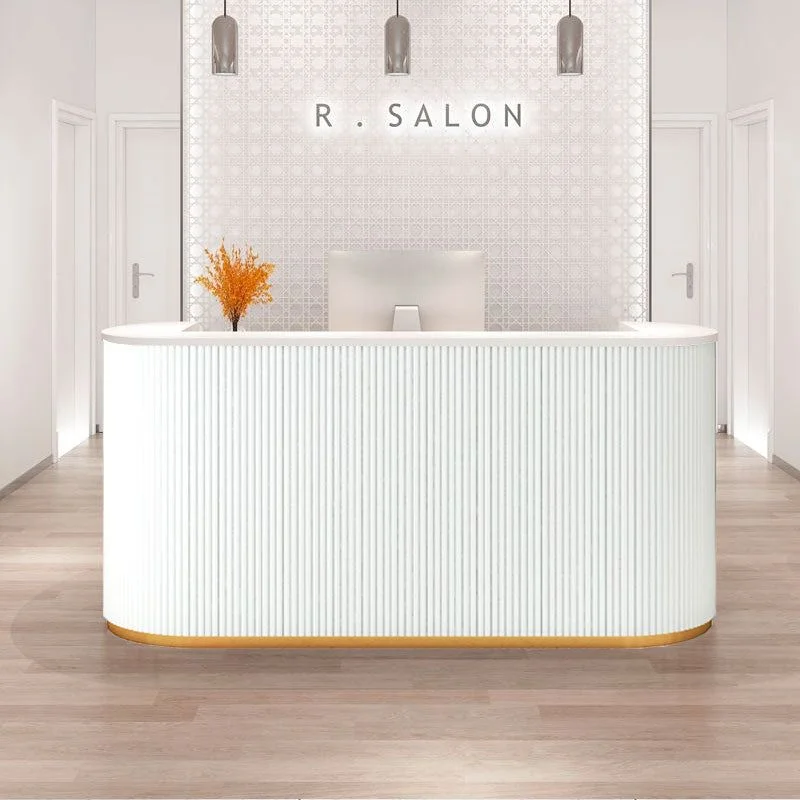 Quay-Le-Tan-Don-Gian-4 Quầy Lễ Tân Đơn Giản