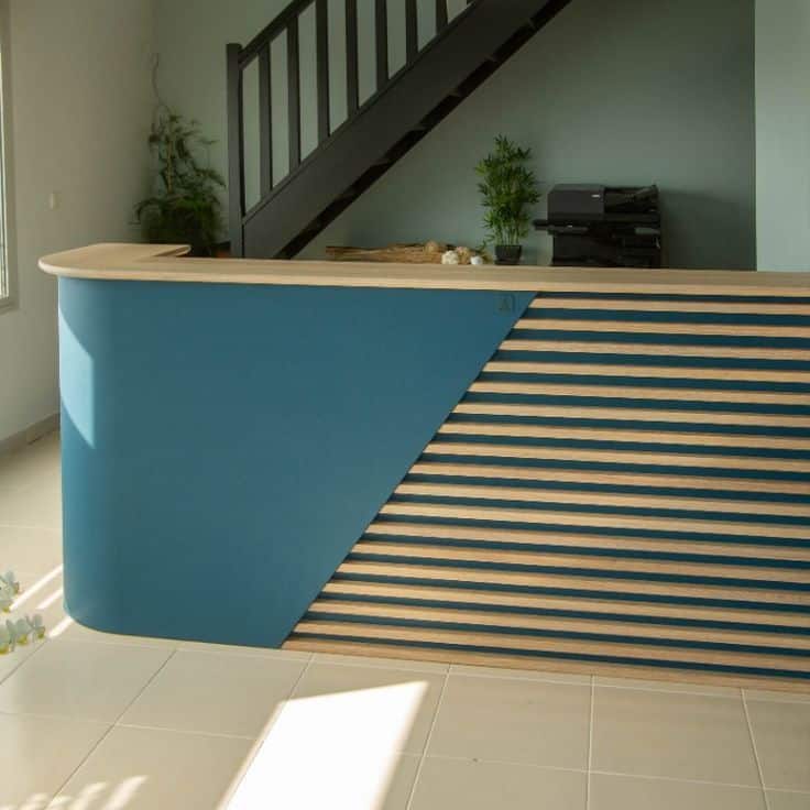 Quầy Lễ Tân Nhỏ Đẹp Tinh Tế