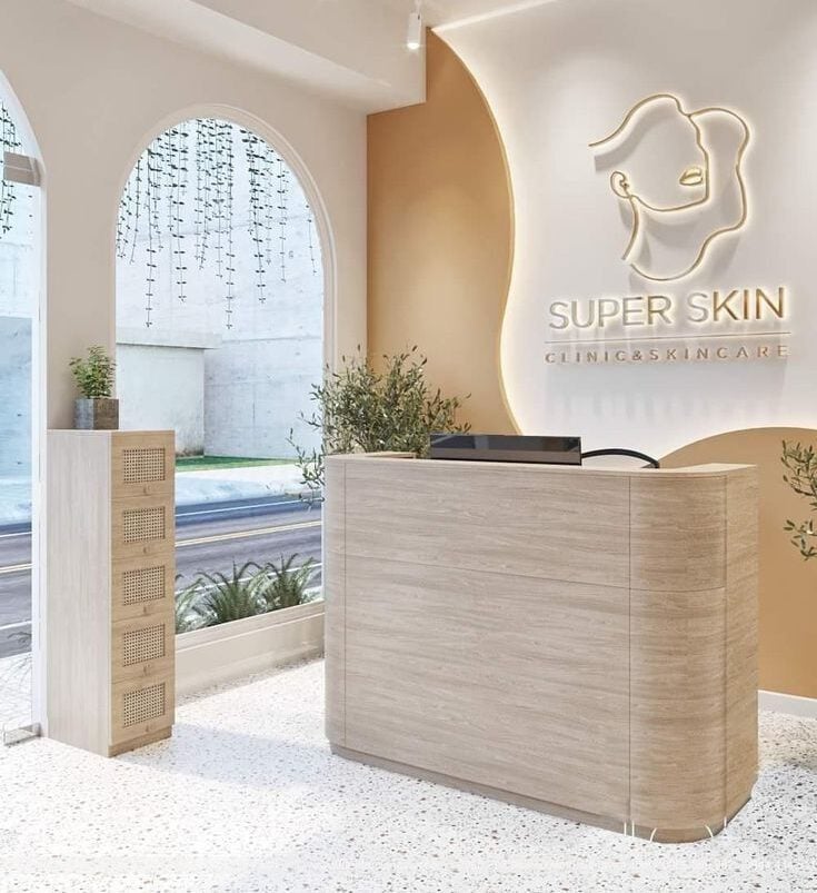 Quầy Lễ Tân Spa Nhỏ Gọn 4 Quầy Lễ Tân Spa Nhỏ Gọn