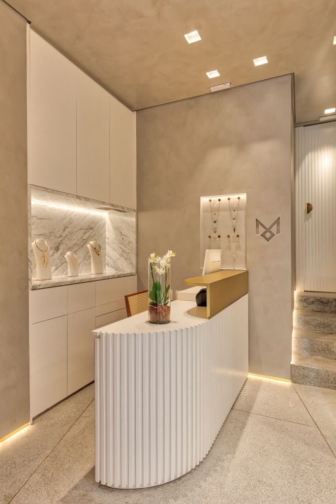 Quầy Lễ Tân Spa Nhỏ Gọn 5 Quầy Lễ Tân Spa Nhỏ Gọn