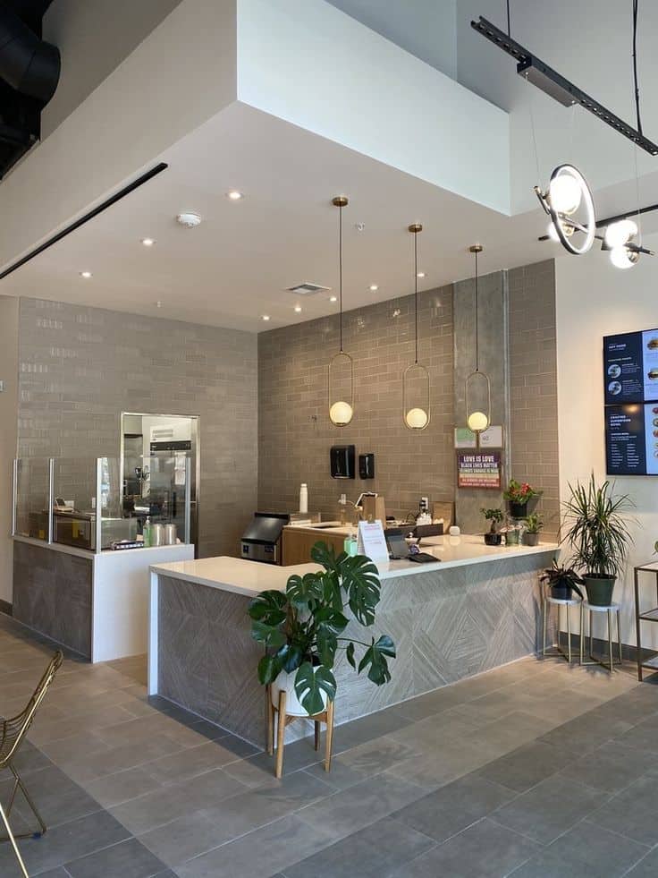 Quầy Cafe Với Tone Màu Hiện Đại 11 Quầy Cafe Với Tone Màu Hiện Đại