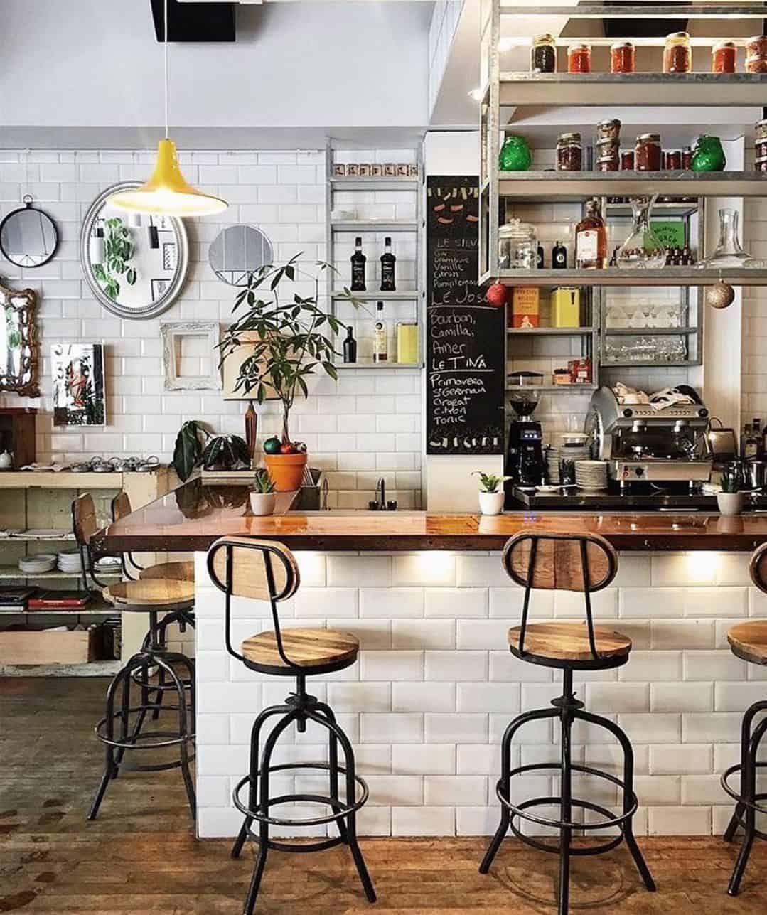 Quầy Cafe Phong Cách Châu Âu 8 Quầy cafe phong cách Châu Âu