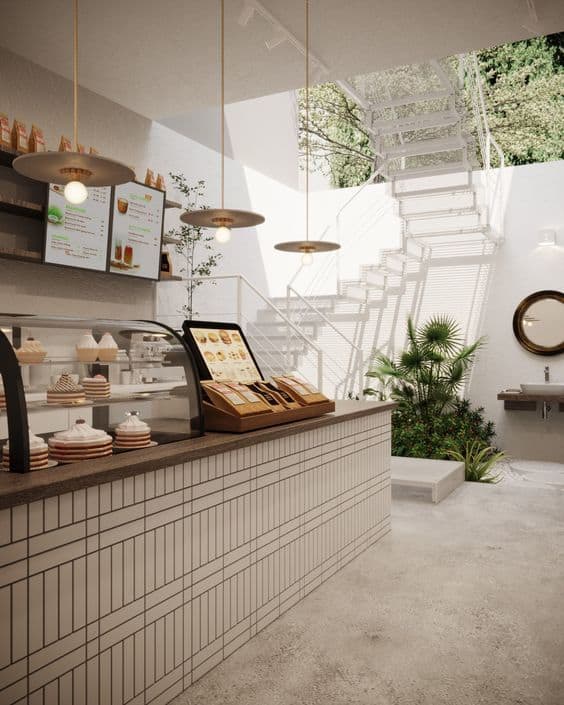 Quầy Cafe Phong Cách Châu Âu 4 Quầy cafe phong cách Châu Âu