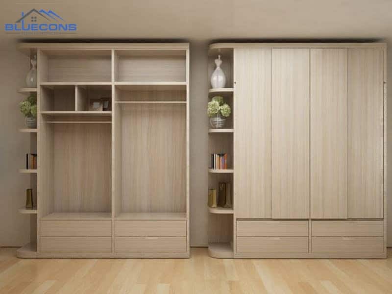Thiết kế tủ quần áo cho bé từ 16 tuổi trở lên