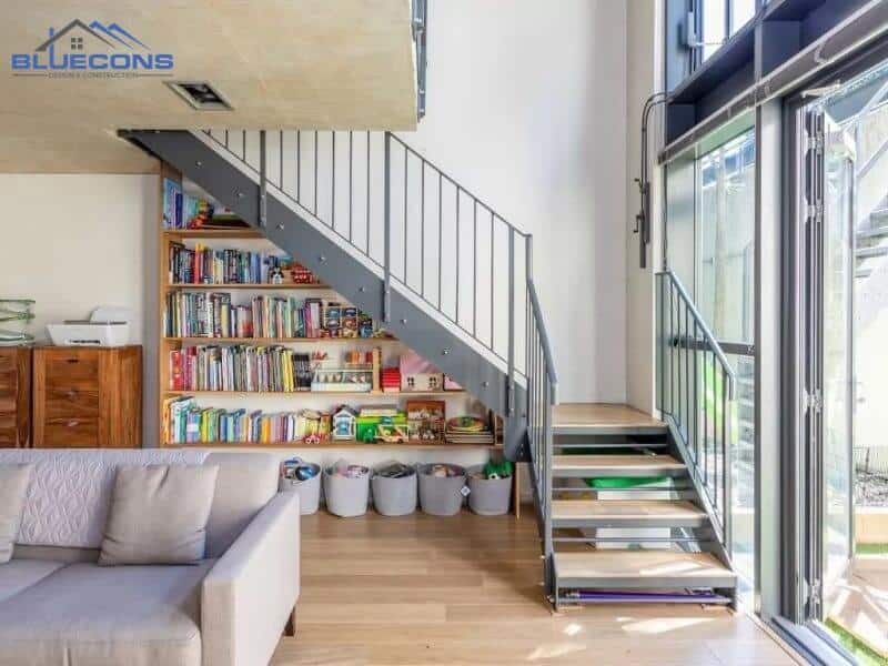 Thiết kế tủ sách gỗ công nghiệp đẹp