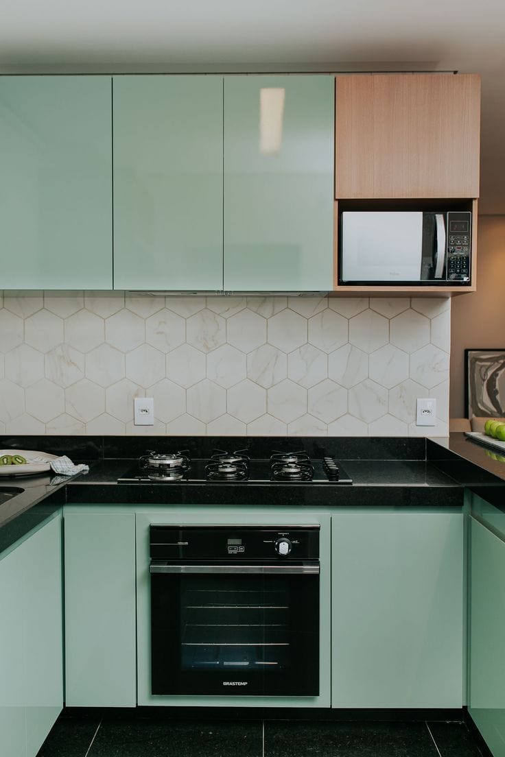 Tu-Bep-MDF-Phu-Acrylic-2 Mẫu Tủ Bếp MDF Phủ Acrylic