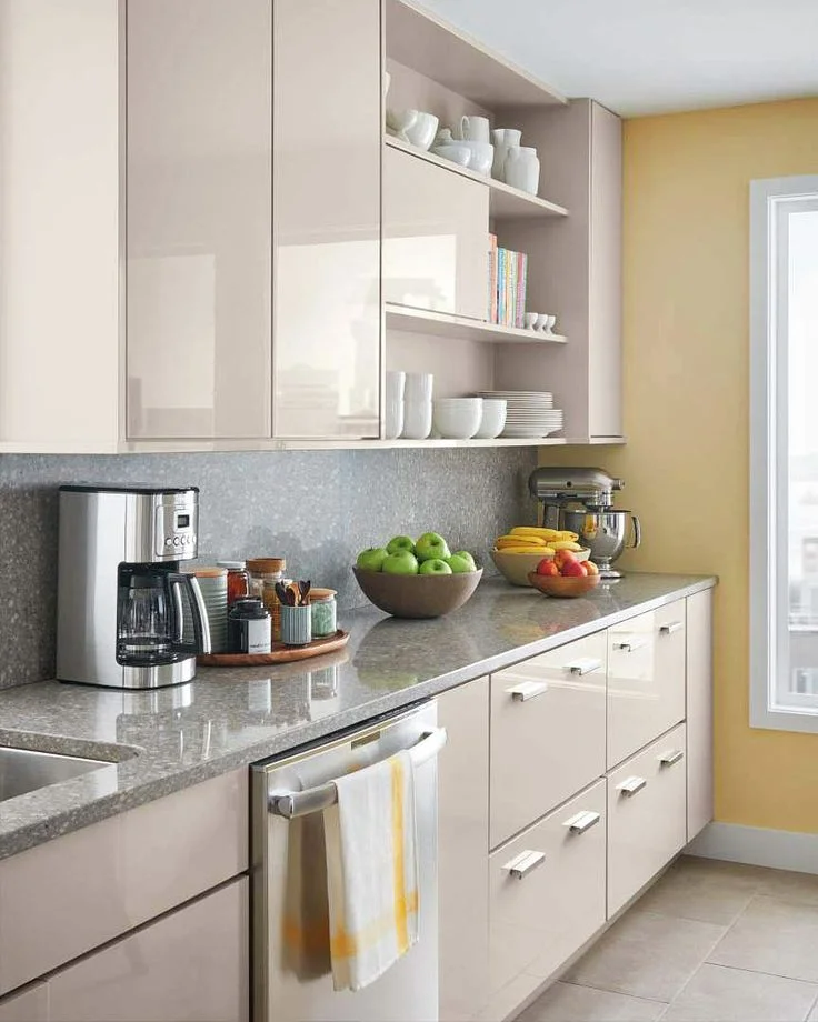 Tu-Bep-MDF-Phu-Acrylic-5 Mẫu Tủ Bếp MDF Phủ Acrylic