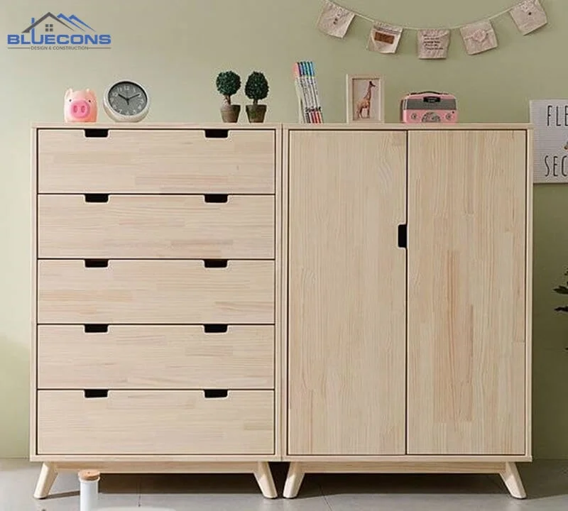 Tu-ao-dang-ngan-ket-hop-canh-dung-cho-be-duoi-15-tuoi Tủ quần áo trẻ em gỗ công nghiệp