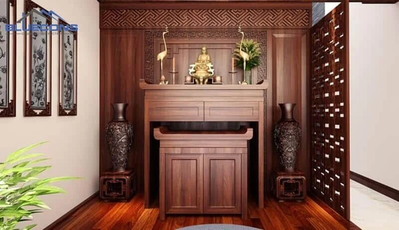 Tủ thờ gỗ ép MDF
